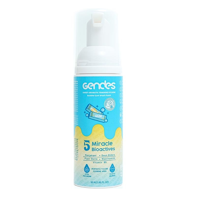 Gendes Sweet Aromatic Feminine Hyginene Wash Foam Bubblegum 55ml