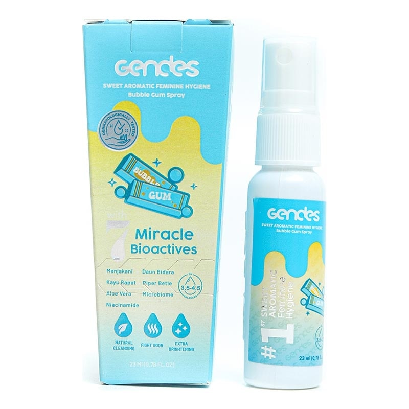 Gendes  Sweet Aromatic Feminine Hyginene Spray Bubblegum 23ml