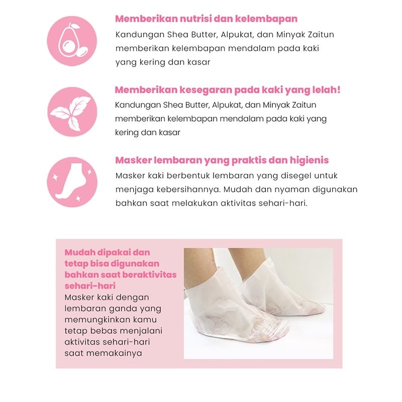 Holika Holika Baby Silky Foot Mask Sheet 18ml