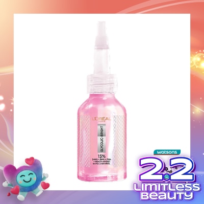 L'OREAL L'Oreal Glycolic-Bright Anti-Dark Spot Exfoliant Peel 25ml