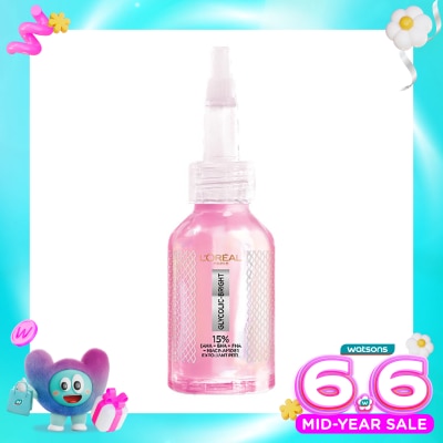 L'OREAL - Glycolic Bright Exfoliant Peel Serum 25ml