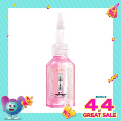 L'OREAL - L'Oreal Glycolic-Bright Anti-Dark Spot Exfoliant Peel 25ml