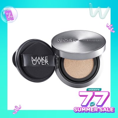 MAKE OVER Make Over Hydrastay Prismatic Glass Cushion N00 Porcelain 12g