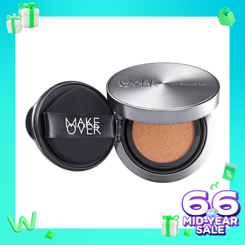 Make Over Hydrastay Prismatic Glass Cushion N30 Natural Beige 12g