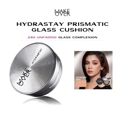 MAKE OVER - Make Over Hydrastay Prismatic Glass Cushion N30 Natural Beige 12g