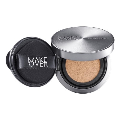 MAKE OVER Make Over Hydrastay Prismatic Glass Cushion W21 Coral Ivory 12g