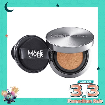 MAKE OVER Make Over Hydrastay Prismatic Glass Cushion W22 Warm Ivory 12g