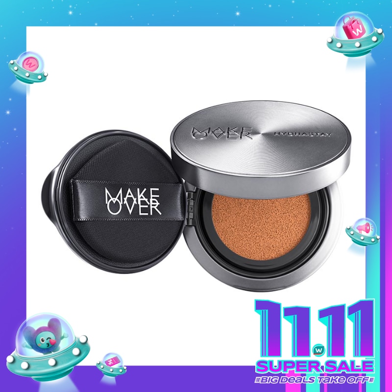 Make Over Hydrastay Prismatic Glass Cushion W42 Warm Sand 12g