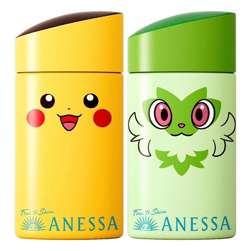 [Special Bundle] Anessa Perfect UV Sunscreen Skincare Milk SPF50+ PA++++ 60ml (Pikachu + Sprigatito)