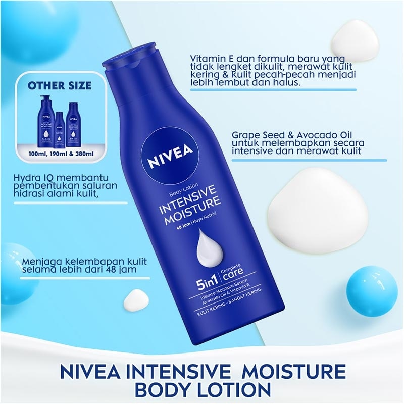 Nivea Body Intensive Lotion 190mL