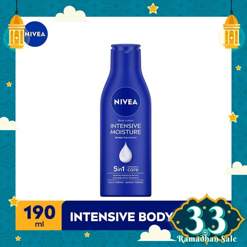 Promo Harga Nivea Body Lotion Intensive Moisture 200 ml - Watsons