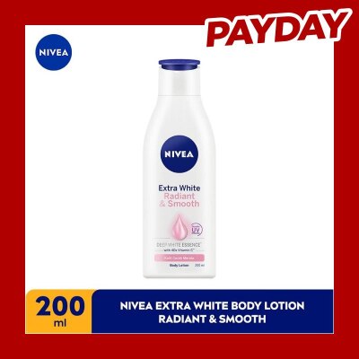 NIVEA Nivea Body Lotion Extra Bright Radiant & Smooth 200mL