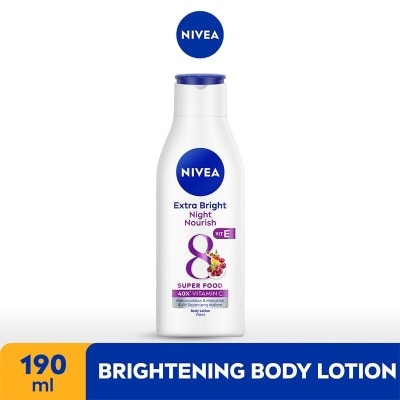 NIVEA Nivea Body Lotion Extra Bright Night Nourish 190mL