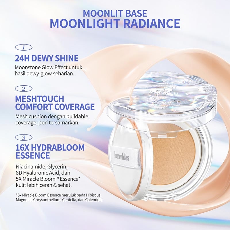 Bloomdew Moonlight Dewy Mesh Cushion LW2 Daisy