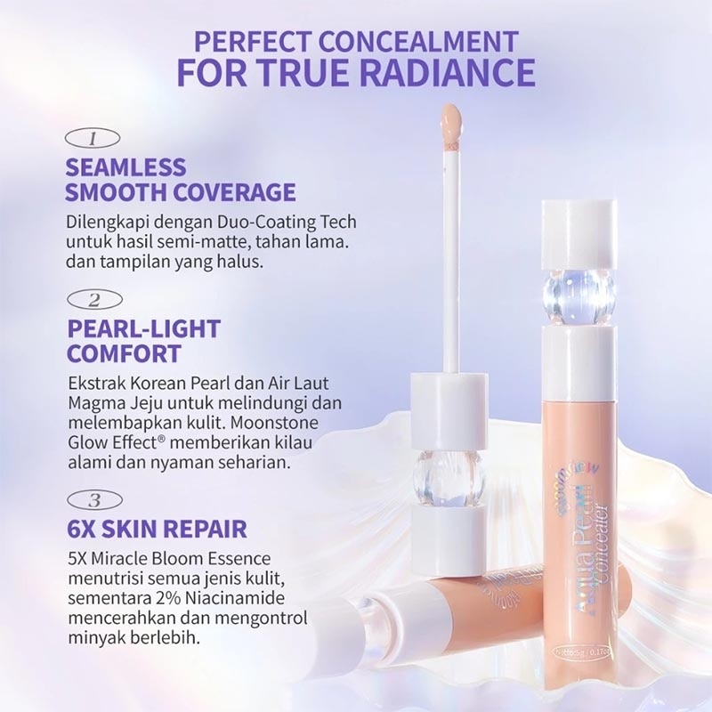 Bloomdew Aqua Pearl Concealer LN0 Cotton