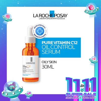 LA ROCHE POSAY La Roche Posay Pure Vitamin C12 Oil Control Serum 30ml