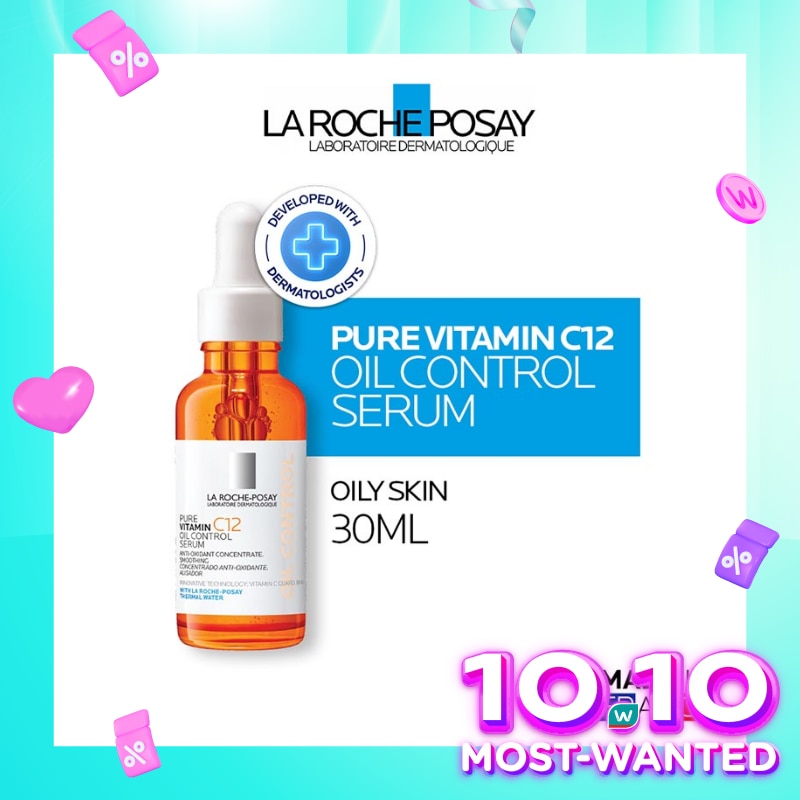 La Roche Posay Pure Vitamin C12 Oil Control Serum 30ml