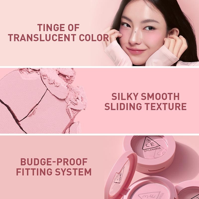 3CE Face Blush #Rose Beige