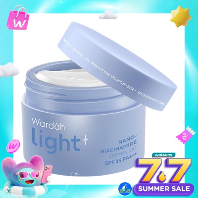 LIGHT+ - Light+ by Wardah Glowshot Day Moisturizer 30g - Lightening