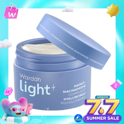 LIGHT+ - Light+ by Wardah Hydrashot Intensive Moisturizer 30g - Lightening