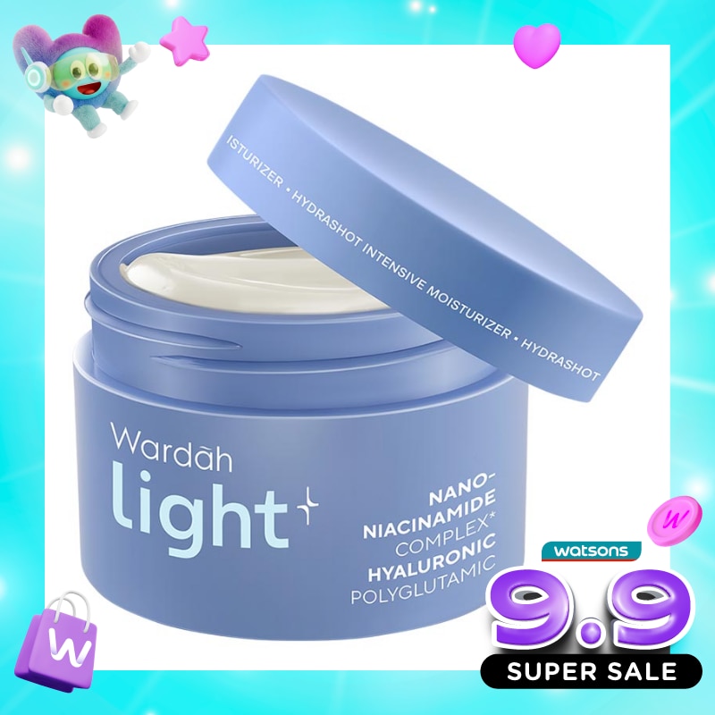 Light+ by Wardah Hydrashot Intensive Moisturizer 30g - Lightening image