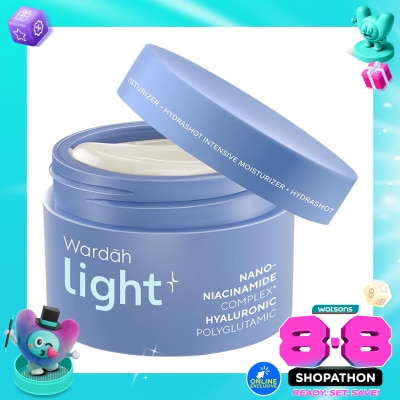 LIGHT+ - Light+ by Wardah Hydrashot Intensive Moisturizer 30g - Lightening image