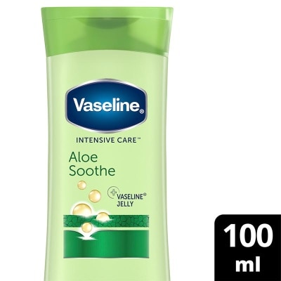 VASELINE, Vaseline Lotion Intensive Care Aloe Soothe 100ml | Watsons ...