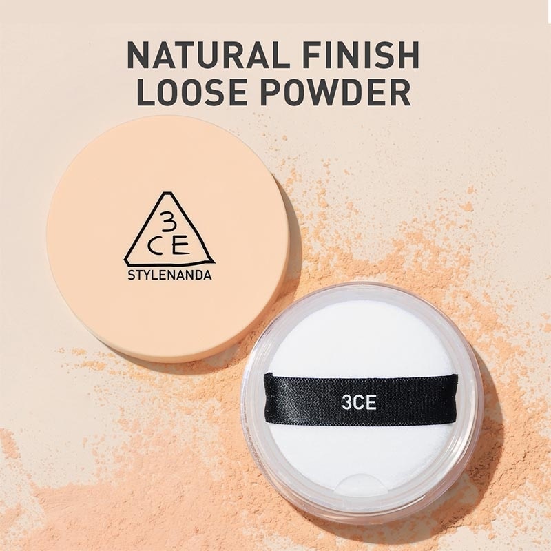 3CE Natural Finish Loose Powder #001