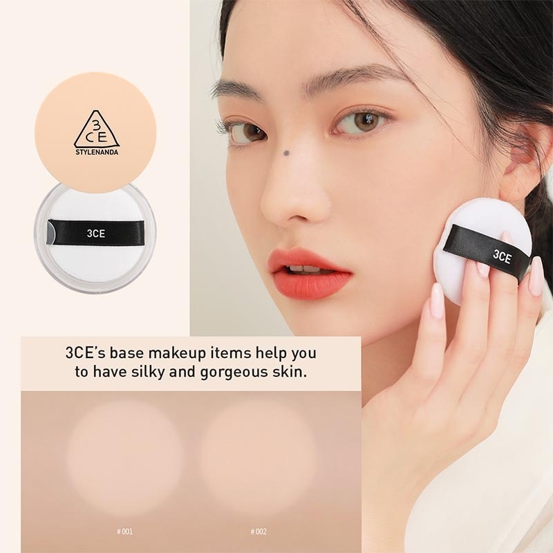 3CE Natural Finish Loose Powder #001