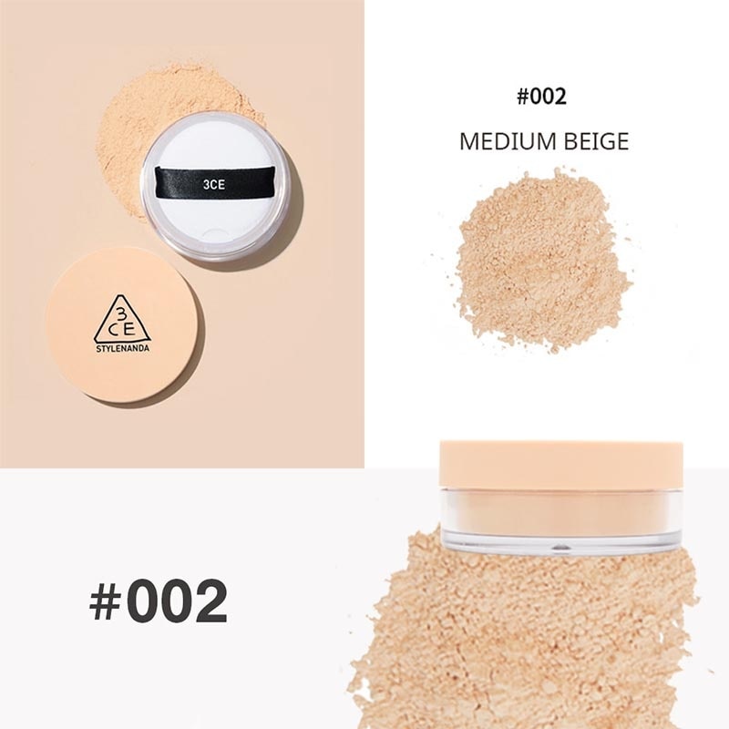 3CE Natural Finish Loose Powder #002