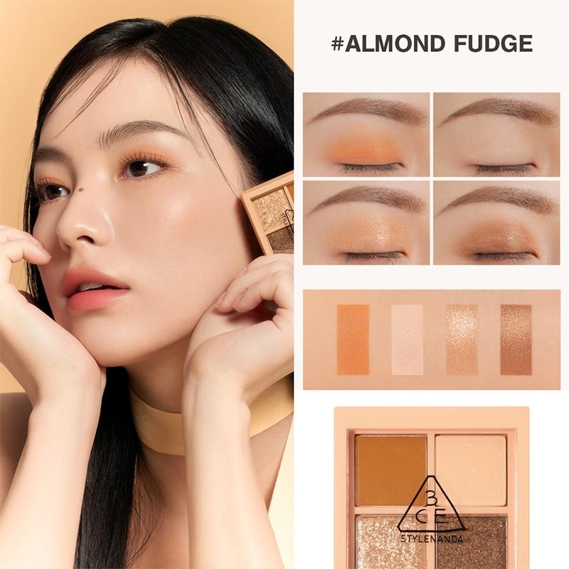 3CE Mini Multi Eye Color Palette #Almond Fudge