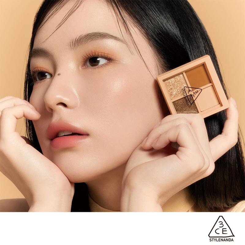 3CE Mini Multi Eye Color Palette #Almond Fudge