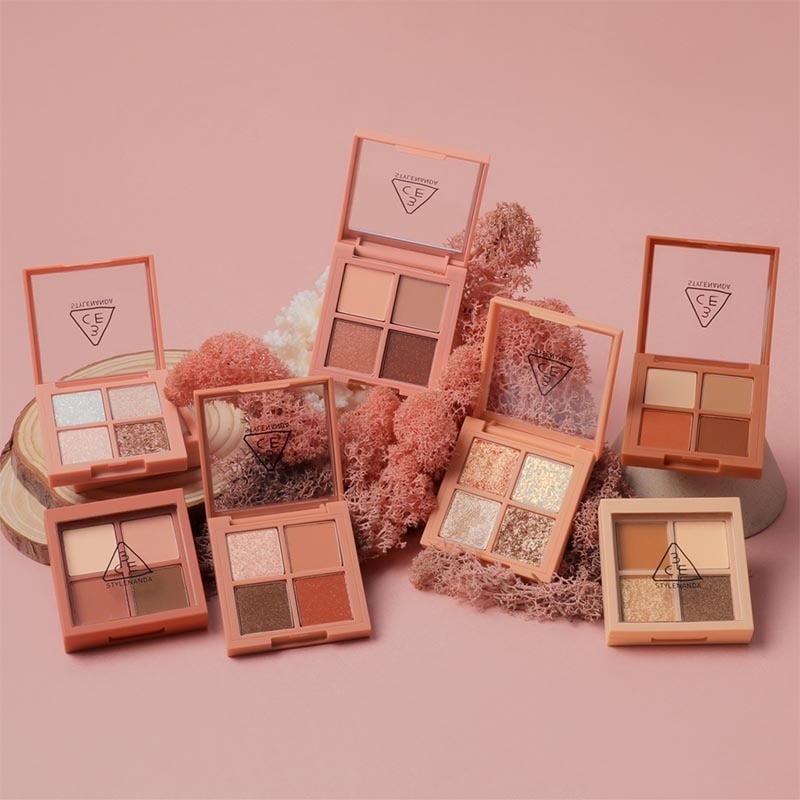 3CE Mini Multi Eye Color Palette #Almond Fudge