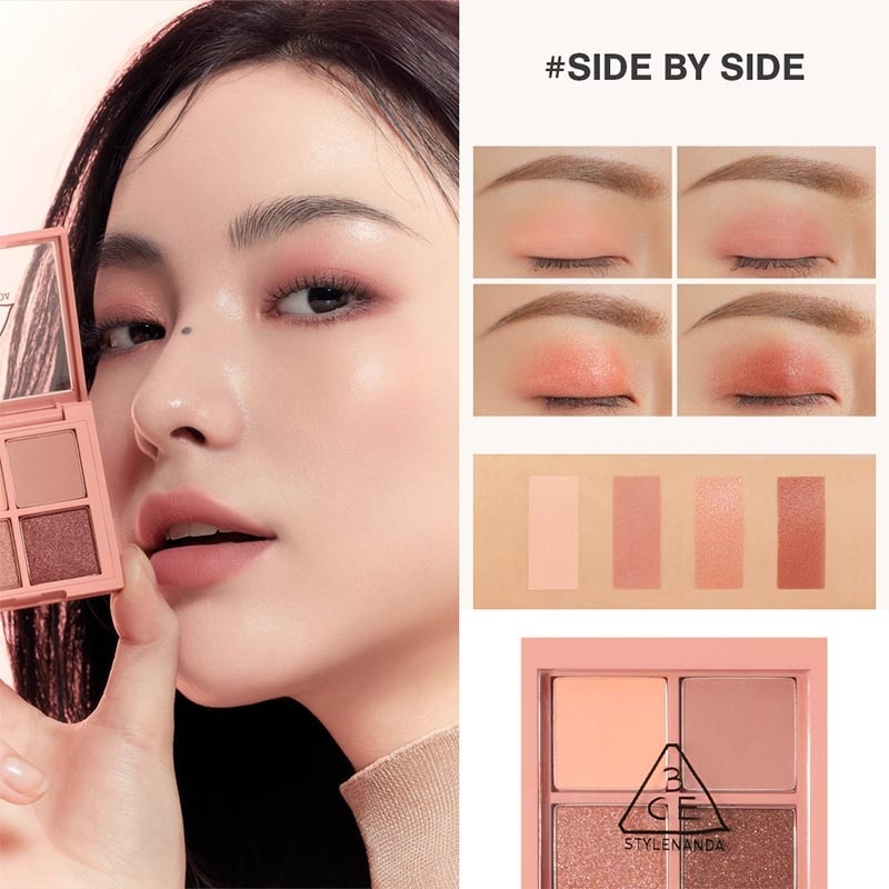 3CE Mini Multi Eye Color Palette #Side By Side