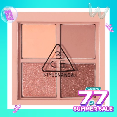 3CE 3CE Mini Multi Eye Color Palette #Side By Side