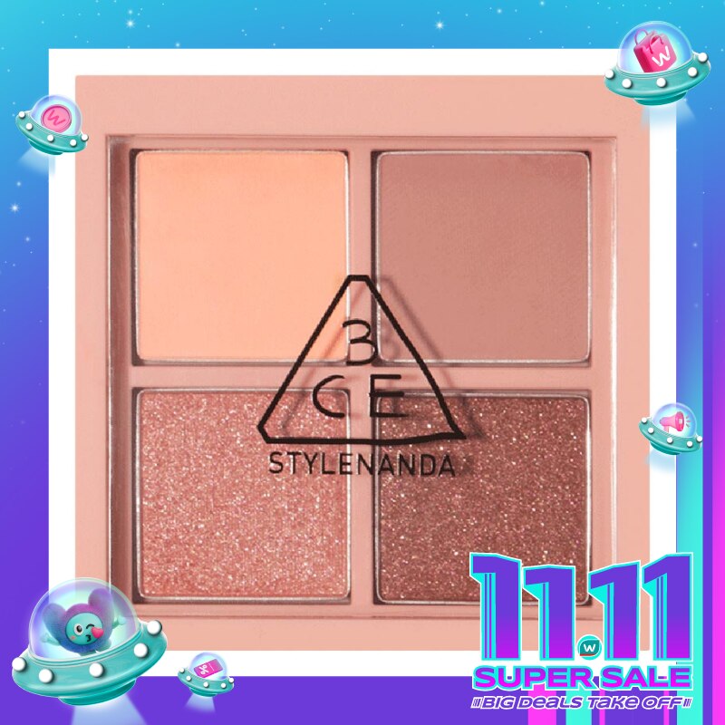 3CE Mini Multi Eye Color Palette #Side By Side