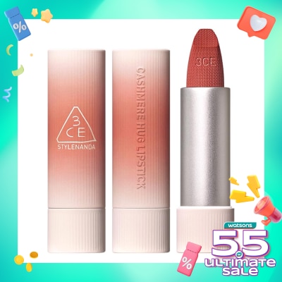 3CE 3CE Cashmere Hug Matte Lipstick 06 #Buddy