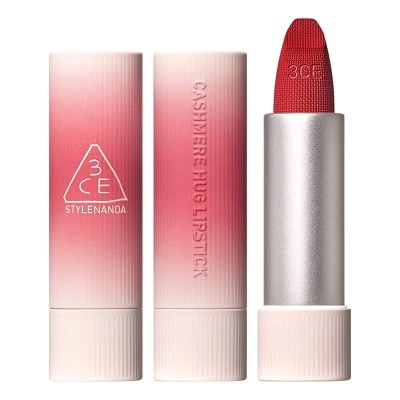 3CE 3CE Cashmere Hug Matte Lipstick 08 #Hush Red