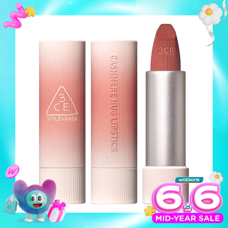 3CE Cashmere Hug Matte Lipstick 01 #Oat