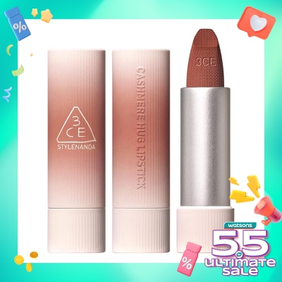 3CE 3CE Cashmere Hug Matte Lipstick 09 #Taupe Beige