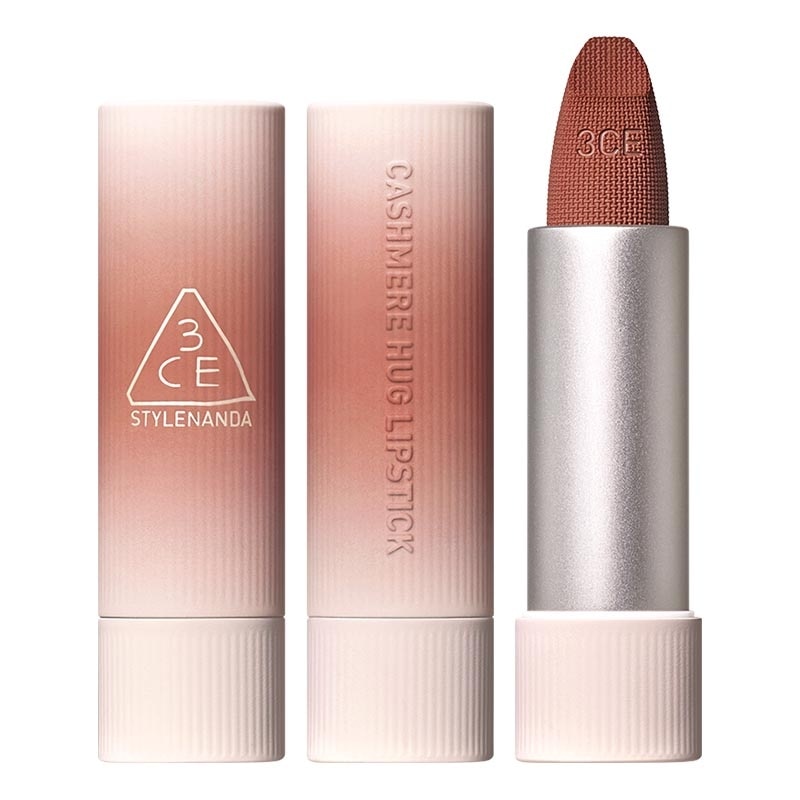 3CE Cashmere Hug Matte Lipstick 09 #Taupe Beige