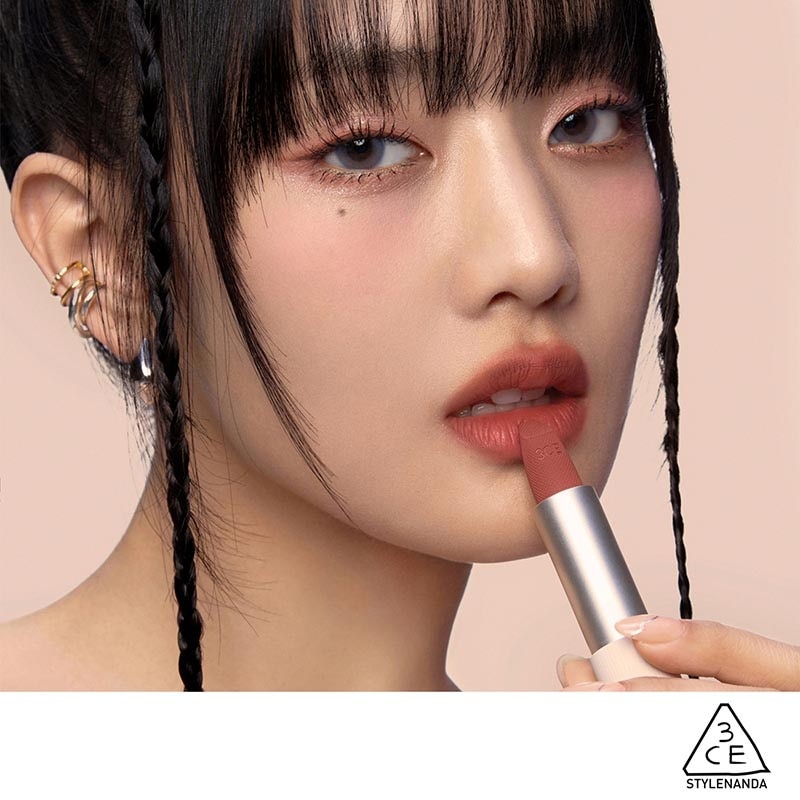 3CE Cashmere Hug Matte Lipstick 04 #Text Me