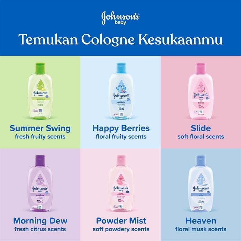 Johnson's Baby Cologne Summer Swing 100ml