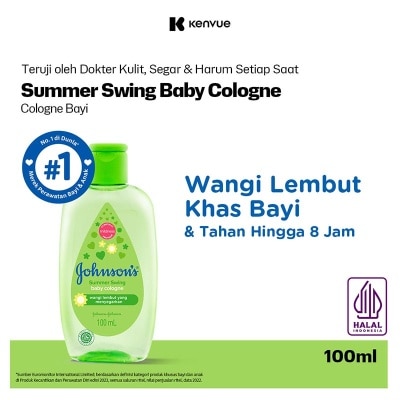 JOHNSON & JOHNSON Johnson's Baby Cologne Summer Swing 100ml