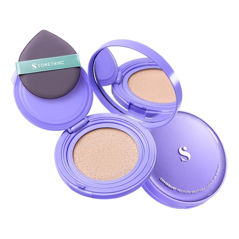Somethinc Coverblur Pro Filter Breathable Cushion SPF 40 PA++++ Charlotte 12g