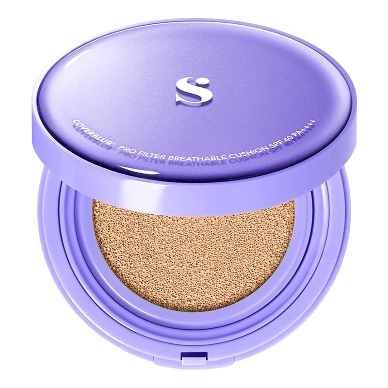 Somethinc Coverblur Pro Filter Breathable Cushion SPF 40 PA++++ Linen 12g