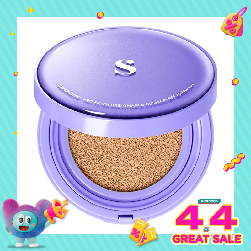 Somethinc Coverblur Pro Filter Breathable Cushion SPF 40 PA++++ Alter 12g