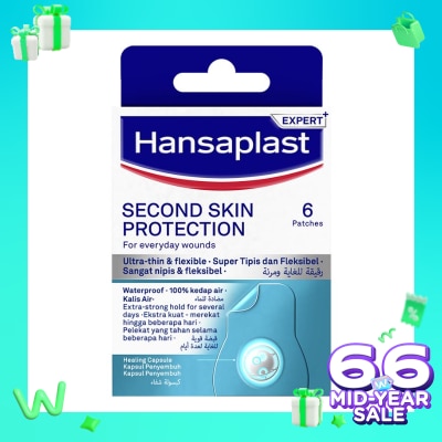 HANSAPLAST Hansaplast Second Skin Protection Regular 6'S