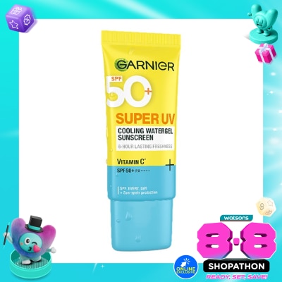 GARNIER - Garnier Super UV Cooling Watergel Sunscreen SPF50+ 30ml image