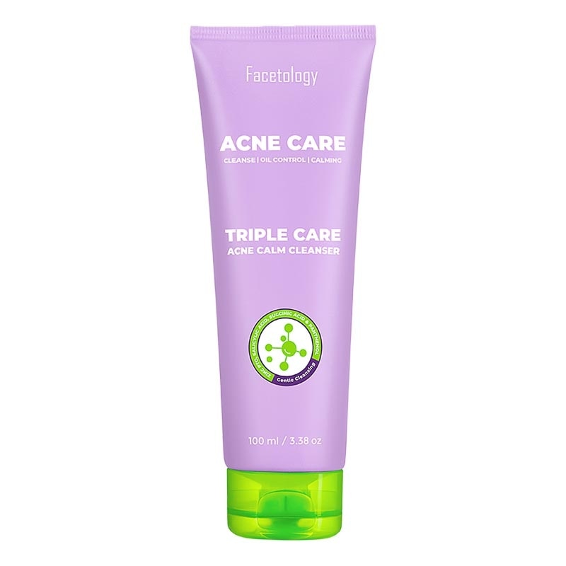 Facetology Triple Care Acne Calm Cleanser 100ml